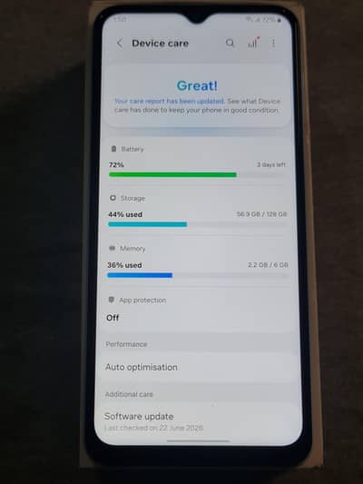 Samsung Mobile A23 6/128 with box
