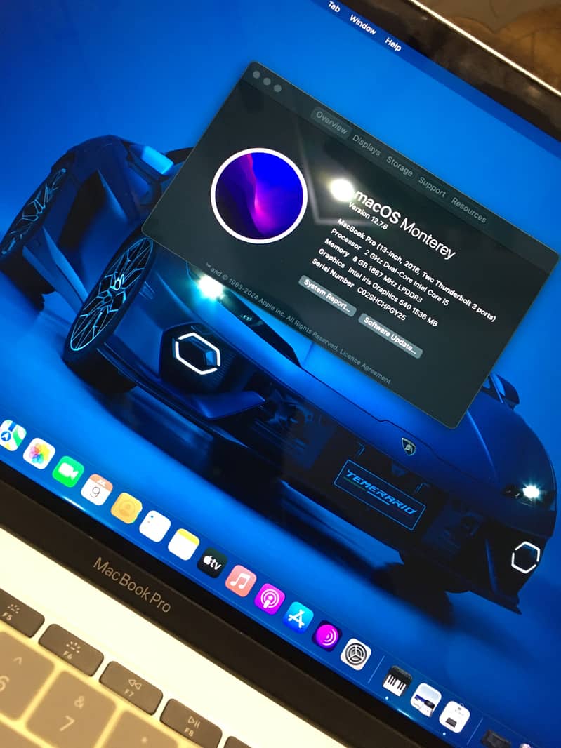 Mackbook pro 2016 2