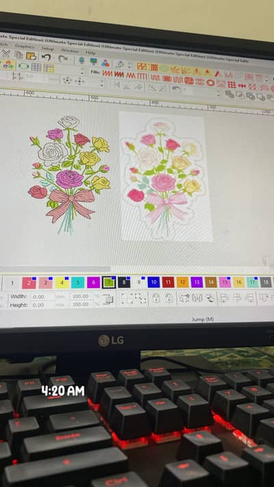 I need Embroidery Job