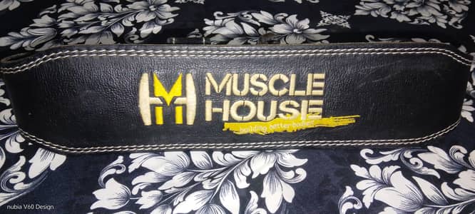 Muscle House Weight Lifting Belt (Large Size)