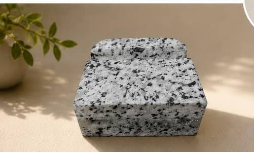  Premium Granite Mobile Stand – Strong Stone Phone Holder