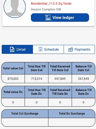Blue World City Islamabad – Awami Block Booking File (Urgent Sale)