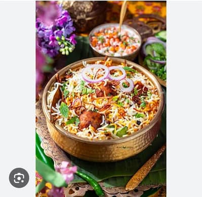 Biryani Korma nihari and All kind of desi food