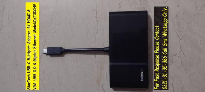 startech usb c multiport 4k hdmi vga usb 3.0 gigabit ethernet adapter
