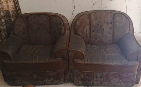 Double Bed + 5 Seater Sofa
