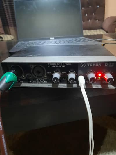 Teyun q22 audio interface sound card