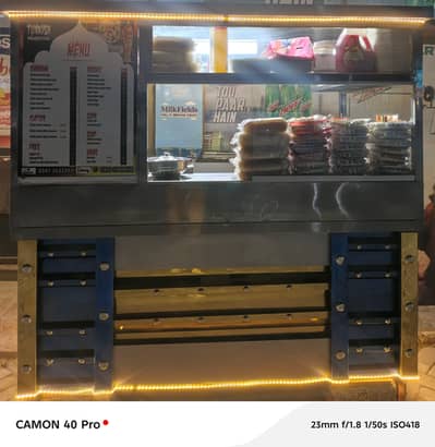 Fast food counter