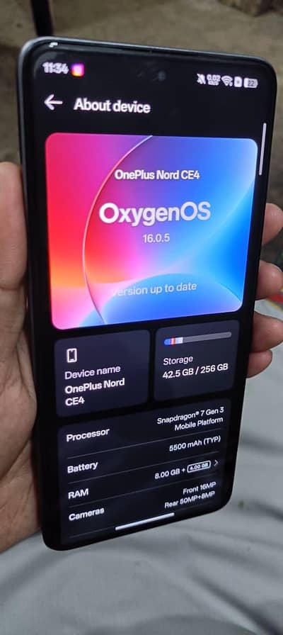 OnePlus Nord CE4 8/256gb