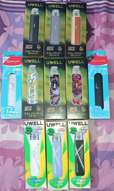 Original Vape & Pod Devices Available.