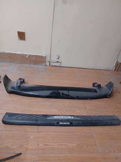 Mehran Car spolier and back Bumper cover