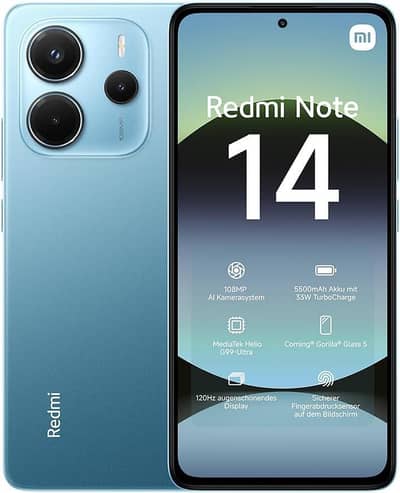 Xiaom Redmii Note 14 8gb 256gb Condition 10/10