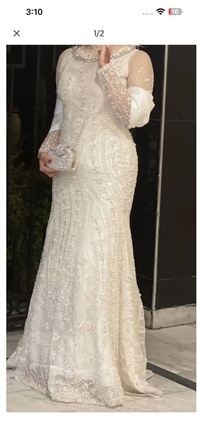 White dress