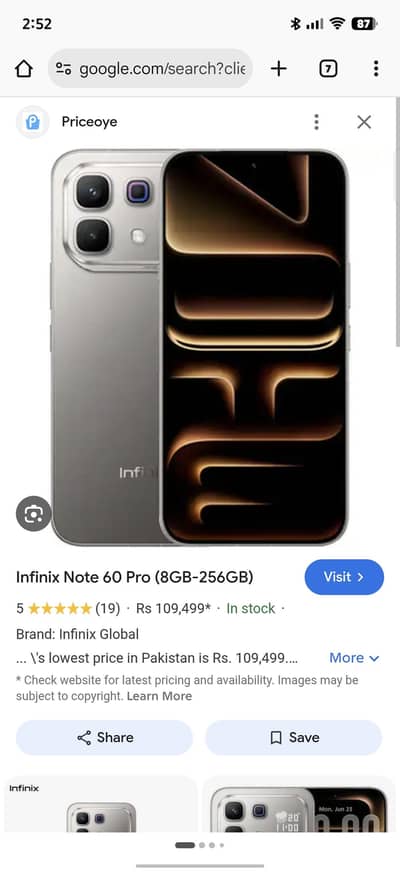 Infinix Note 60 pro