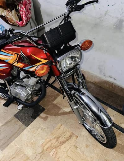 HONDA CG 125 RED 2016/2026 CONVERTED