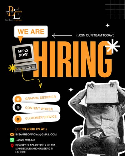 Hiring Graphic Designer