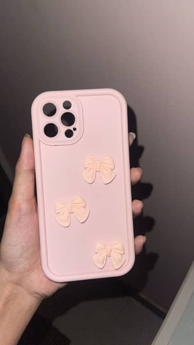 Iphone 12 pro phone case pink