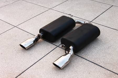 RARE GENUINE TOM'S SPORTS CHAMBERED EXHAUST (PRICE IN DESCRIPTION)