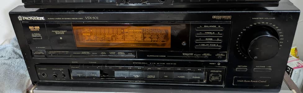 PIONEER STEREO AMPLIFIER Vsx-502 100 WATT PER CHANNEL