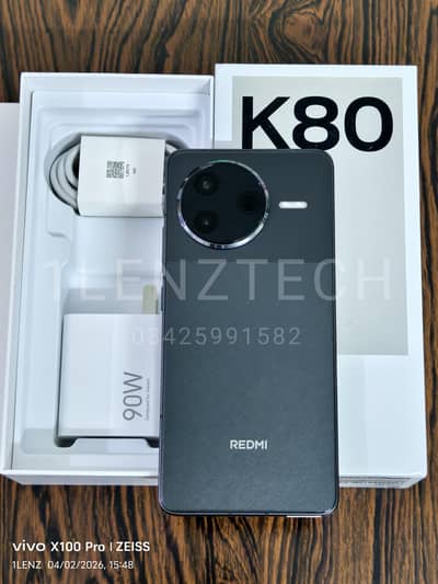 Xiaomi Redmi K80 (12/512) Brand New Box Units