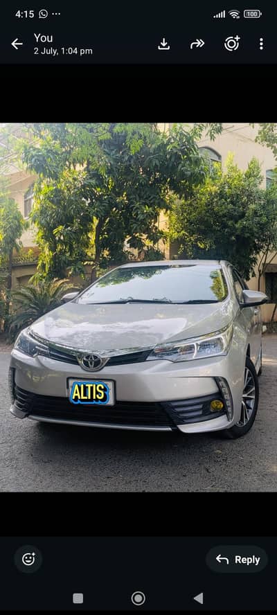 Toyota Corolla Altis 2018 03007710070