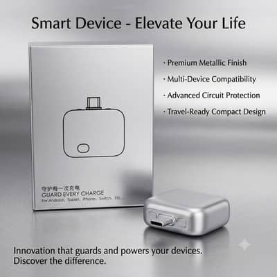 Smart AI power Disconnecter adapter 140W Type C universal. .