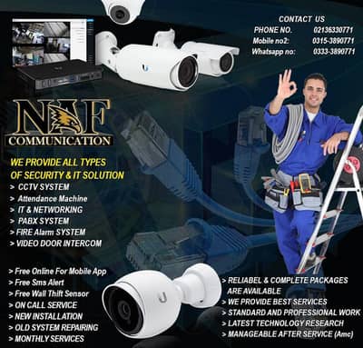 CCTV Camera Installation & Repair Services |Net working  solution