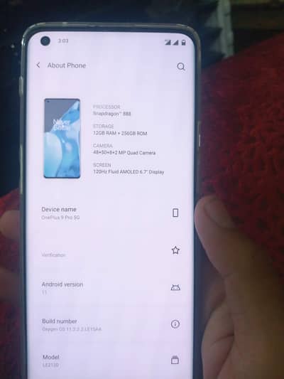 One Plus 9 Pro 5G