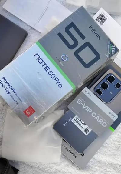 Infinix Note 50 Pro 12/256 Gb for sale 7 Months Warrenty