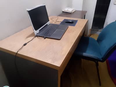 Study and Office Table With Chair