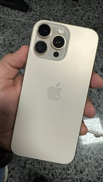 iPhone 16 Pro Max JV Desert Titanium