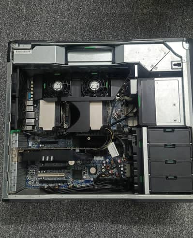 HP Z800 Workstation 32gb Ram. Dual Xeon powerful graphics /Editing PC