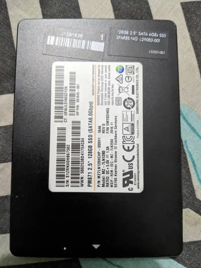 Samsung SSD 128 gb 70% health