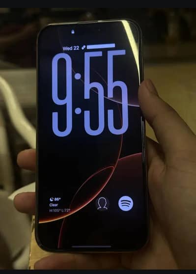 Apple iPhone 16 Pro Max jv with box condition 10/10 heath 100 c. c 78