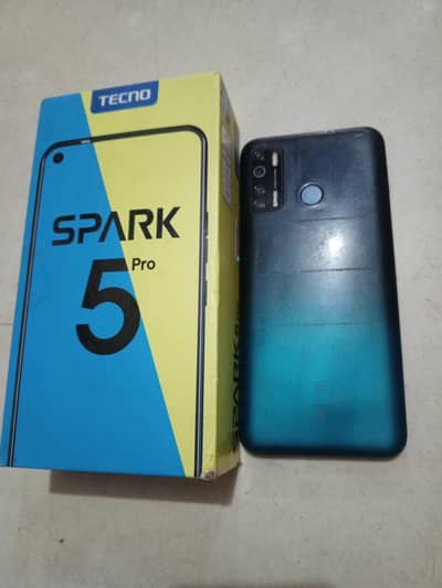Tecno Spark 5 Pro 4GB Ram 64GB Rom Dual sim pTa official approved.