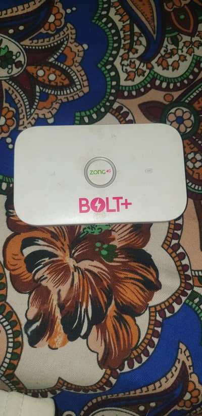 Zong 4G Bolt+ Fully Unlocked for all Sims