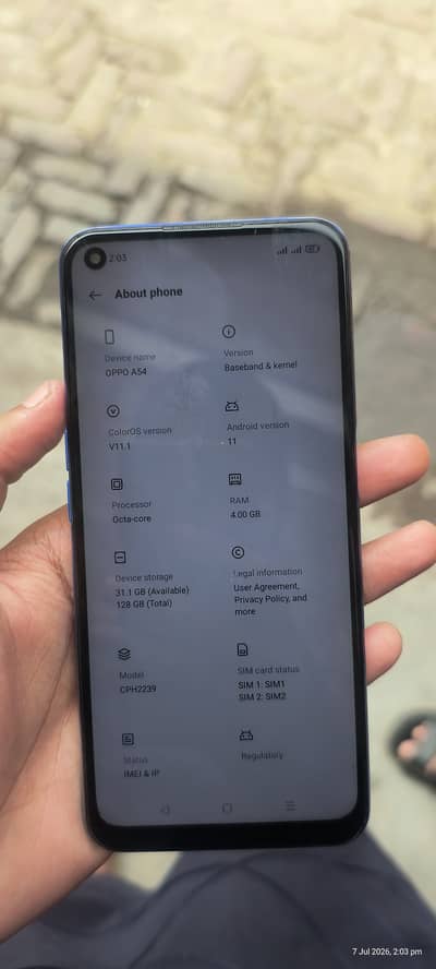 OPPO A54 4+128