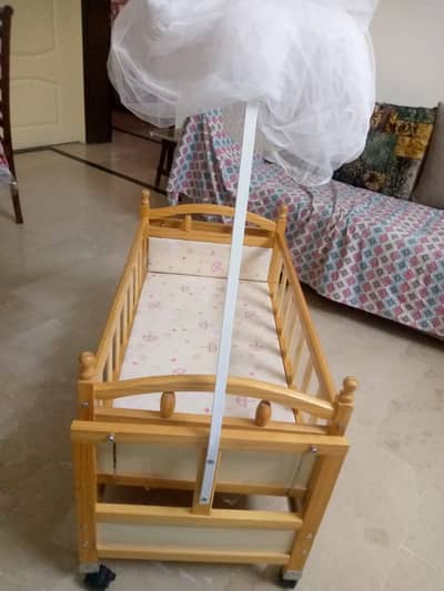 BRAAND NEW CONDITION SOLID WOOD BABY COT FOR SALE