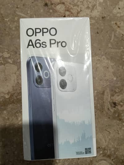 Oppo A6s pro 12/256 gb box open only
