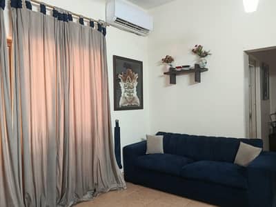 5 seater modern sofa set with matching velvet curtains
