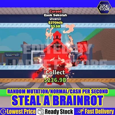 Rare brainrot available or bloxfruits grind anything!