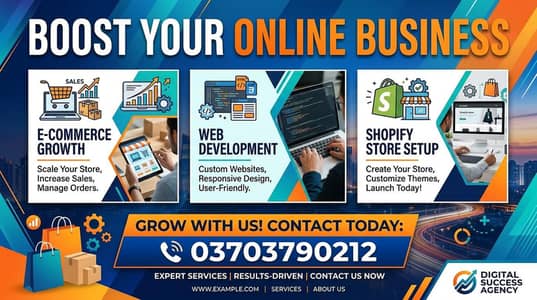 "BOOST YOUR ONLINE BUSINESS"