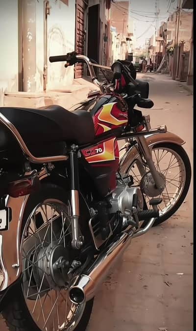 CD 70 bike 2024 model for sale
