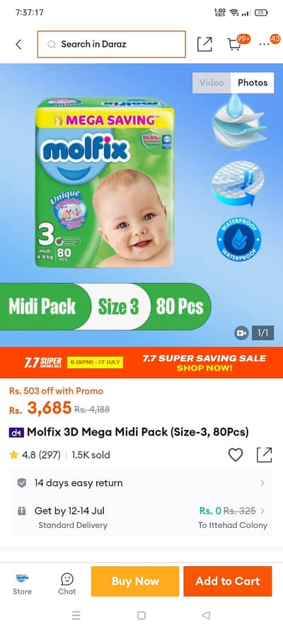 Molfix 3d Size 3