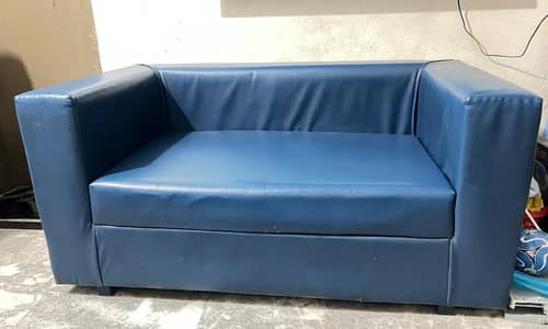 8-seater blue sofa set