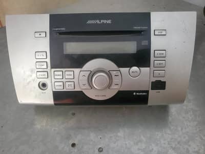 suzuki swift genuine alpine radio