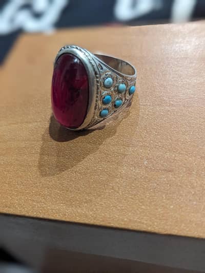 Sterling Silver Yaqoot Ring