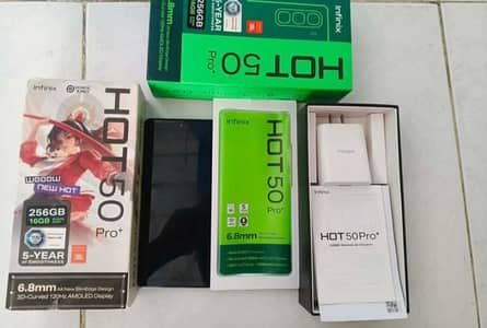 infinix Hot 50 pro plus 8GB ram 256GB memory
