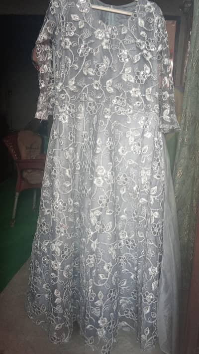 Grey maxi