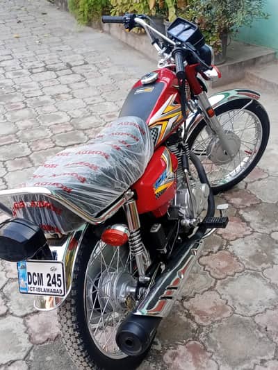honda cg 125 2025 model Islamabad registered