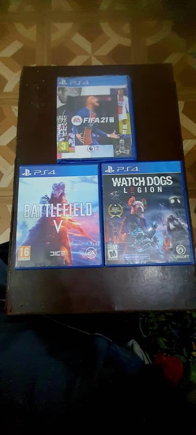 PS4 Games | FIFA 21, Watch Dogs: Legion & Battlefield V